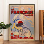 Affiche vintage style rétro Algérie - Dzeco Art