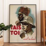 Affiche vintage style rétro Algérie - Dzeco Art