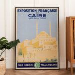 Affiche Le Caire – Exposition Française 1929 – Parc Gezireh – Image 6