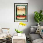 Affiche Lac Léman Suisse – Cie Gle de Navigation – Image 8