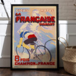 Affiche vintage style rétro Algérie - Dzeco Art