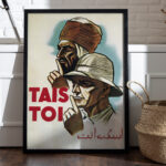 Affiche vintage style rétro Algérie - Dzeco Art