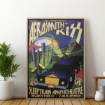 Affiche vintage style rétro Algérie - Dzeco Art