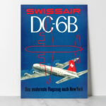 SuissAir DC 6B 1952 - Das Modernste Flugzeug nach New York