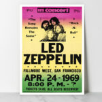 Led Zeppelin, Fillmore West, April 24, 1969
