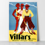 Villars, 1300m, Chesières-Arveyes, Suisse par Hans Handschin en 1934 DZECO ART