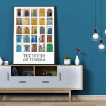 Affiche Vintage Tunisie | Portes Traditionnelles Mosaïque – Image 4