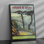 Affiche Vintage Téniet El Had - Forêt de Cèdres | Dzeco Art – Image 2