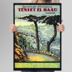 Affiche Vintage Téniet El Had - Forêt de Cèdres | Dzeco Art – Image 3