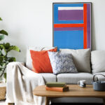 Affiche vintage abstraite 1965 – Bireline Preview – Image 4