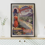 Affiche Vintage Tunisie Hammam-el-Lif 1895 | Emile Levy – Image 5