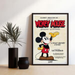 Affiche Vintage Mickey Mouse 1928 – Celebrity Productions Era – Image 7