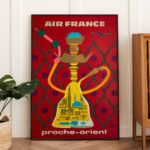 Affiche Air France Proche-Orient Vintage - Eric | Dzeco.art – Image 6