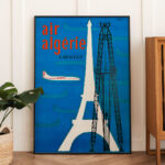 Affiche Air Algérie Caravelle Vintage - Najou | Dzeco.art – Image 6