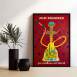Affiche Air France Proche-Orient Vintage - Eric | Dzeco.art – Image 7