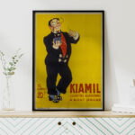 Affiche vintage Algérie 1930 – 25 cigarettes Kiamil - Dzeco Art – Image 4