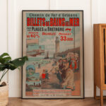 Affiche Vintage Chemin de Fer d’Orléans 1890 | Dzeco Art – Image 6