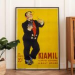 Affiche vintage Algérie 1930 – 25 cigarettes Kiamil - Dzeco Art – Image 5