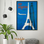Affiche Air Algérie Caravelle Vintage - Najou | Dzeco.art – Image 8