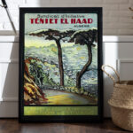 Affiche Vintage Téniet El Had - Forêt de Cèdres | Dzeco Art – Image 8