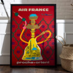 Affiche Air France Proche-Orient Vintage - Eric | Dzeco.art – Image 9