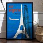 Affiche Air Algérie Caravelle Vintage - Najou | Dzeco.art – Image 9