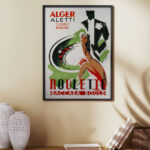 Affiche Vintage Alger Aletti Casino - Dzeco Art – Image 9