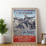 Affiche Vintage Algérie - Bons d'Équipement par Jacques Blein – Image 10