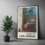 Affiche Vintage Algérie - Les Oasis (1960) Dzeco Art – Image 5