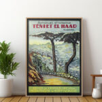 Affiche Vintage Téniet El Had - Forêt de Cèdres | Dzeco Art – Image 10