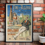 Affiche Vintage Fine d'Algérie - Maison Debeauchamp 1898 – Image 2