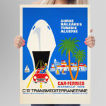 Affiche Cie Gle Transméditerranéenne | Corse, Algérie, Tunisie – Image 3