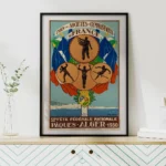 Affiche Vintage Alger 1930 | Léon Carré Fête Fédérale | Dzeco Art – Image 6