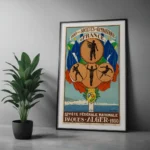Affiche Vintage Alger 1930 | Léon Carré Fête Fédérale | Dzeco Art – Image 3