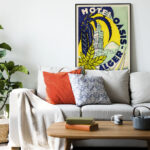 Affiche vintage Hôtel Oasis Alger Dzeco Art – Image 3