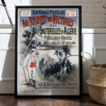 Affiche vintage Algérie El Djerad – Sauterelles en Algérie Dzeco Art – Image 6