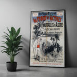 Affiche vintage Algérie El Djerad – Sauterelles en Algérie Dzeco Art – Image 8