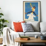 Affiche Vintage Algérie - Chréa Sports d'Hiver | Décoration Dzeco – Image 4