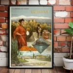 Affiche vintage Andalousie – Chemins de Fer Andalous 1904 – Image 11