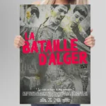 Décoration intérieure avec l’affiche du film La Bataille d'Alger by Dzecoart