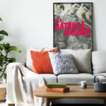 Décoration intérieure avec l’affiche du film La Bataille d'Alger by Dzecoart