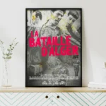Décoration intérieure avec l’affiche du film La Bataille d'Alger by Dzecoart
