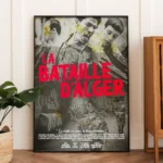 Décoration intérieure avec l’affiche du film La Bataille d'Alger by Dzecoart