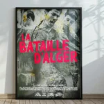 Décoration intérieure avec l’affiche du film La Bataille d'Alger by Dzecoart