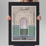 Affiche Algérie Vintage Tlemcen : Timbre Sidi Boumediene – Image 7