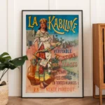 Affiche Vintage La Kabiline | Teinture des Ménages – Image 2