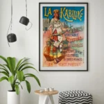 Affiche Vintage La Kabiline | Teinture des Ménages – Image 3