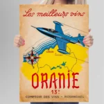 Affiche vintage Oranie – Les meilleurs vins d’Algérie – Image 6