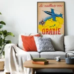 Affiche vintage Oranie – Les meilleurs vins d’Algérie – Image 5