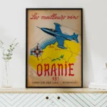 Affiche vintage Oranie – Les meilleurs vins d’Algérie – Image 8